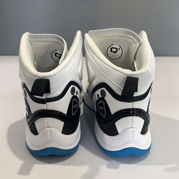 Q4 Bright White Basketball Shoes - Picture 11 of 11